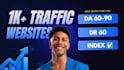 create backlink on  high da 60 to 90 and DR 60 websites