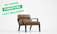 do 3d models and renders of furniture