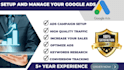 set up and manage your google ads PPC campaign