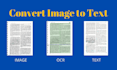 extract text using ocr from pdf and image
