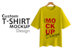 create t shirts mockups and apparel mockup in photoshop