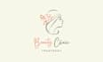 do beauty luxury spa or hair saloon logo