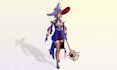 create a stylized 3d character for games or advertising