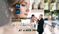 editing wedding photo in lr