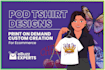 craft your custom clothing brand tshirt graphic designs