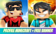 turn your minecraft skin into a cartoon avatar