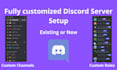 setup a professional discord server for you and your community