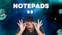 design sticky notes, notepad ,notebook, memo and invoice