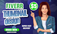 design eyecatching gig image, thumbnail picture