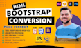 convert figma to HTML,PSD to HTML, xd to HTML,figma to next js