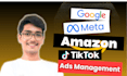 be your amazon ppc, meta ads, google ppc, tik tok ads manager, seo consultant