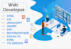 create responsive custom websites or web app as a full stack developer