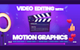 edit your videos professionally with motion graphics