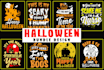 create custom halloween t shirt design for you