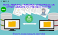 transfer wordpress or any other website to the new hosting