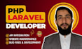 fix, install, or develop your PHP laravel web application