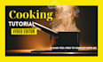 do cooking videos editing services for youtube in 24 hour