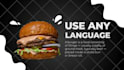 create food slideshow promo video