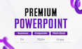 design a premium business powerpoint presentation