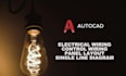 draw autocad electrical drawing, wiring diagram, control schematic