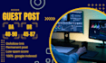publish quality dofollow guest post on guest post sites