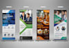 design roll up banner, retractable banner, pop up, roller, pull up