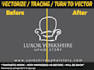 professional manual vector tracing service with adobe illustrator