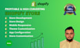do shopify custom coding shopify edits and shopify bug fix