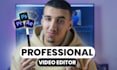 do professional video editing