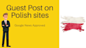 provide guest post on polish sites