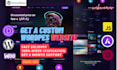 design a custom, responsive wordpress website