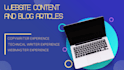 write captivating SEO friendly website content