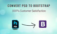 transform PSD design to responsive bootstrap