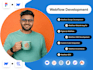 do modern webflow website with ai integration and custom cms