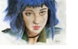 draw your portrait into colored pencil drawing