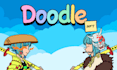 create unique doodles style nft art collection up to 10k