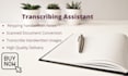 transcribe your scanned or handwritten notes in any format