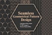 design geometrical seamless pattern design, textile and fabric pattern design