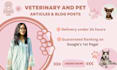 write SEO pet articles and blog posts that rank