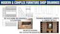 create furniture shop drawings and joinery details