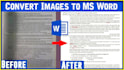 write text from images