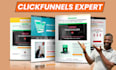 build your sales funnel clickfunnels landing page and click funnel website