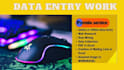 do data entry copy paste typing work