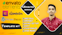 install,edit and customize envato template kit