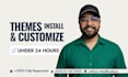 install and customize envato elements wordpress theme, themeforest demo import