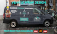 do van wrap design, car wrap or any vehicle wrap with mockup