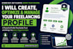 create optimize manage and promote your freelancing profile