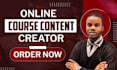 prepare online course content, skool community setup, beta reading, ghl setup