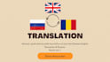 translate between english, romanian and russian