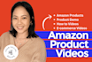 shoot amazon product videos